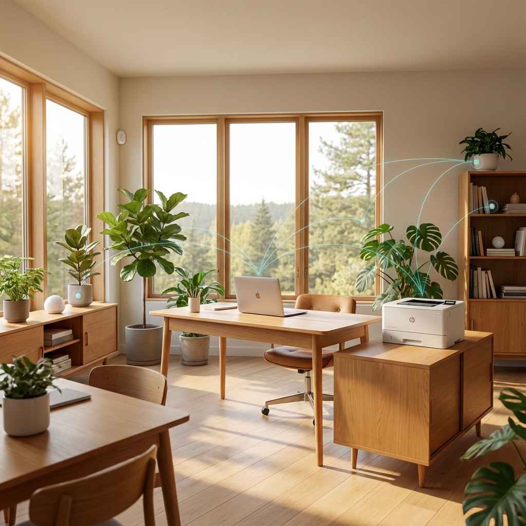 Modern Secure Office with IoT